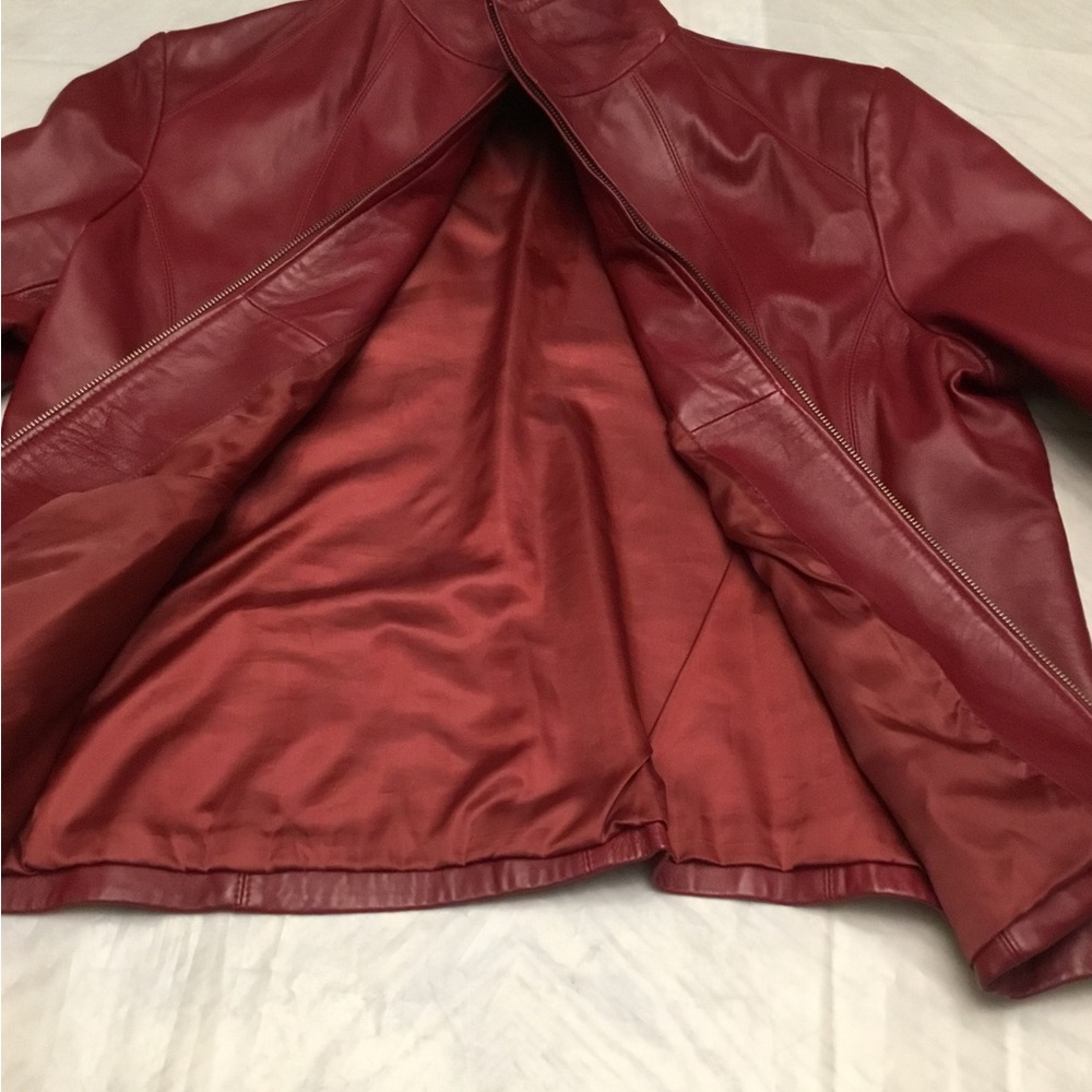 SIENA LEATHER COAT - Picture 11 of 16